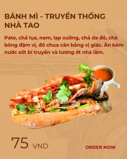 BÁNH MÌ - OG TAO