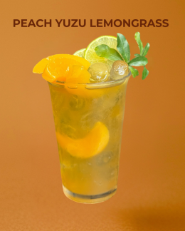 PEACH YUZU LEMONGRASS TEA 