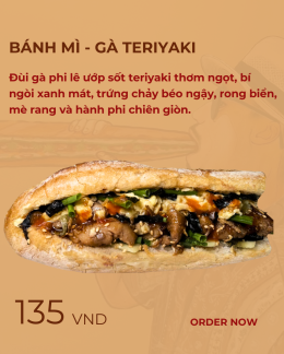 BÁNH MÌ - TOKYO BLAZE