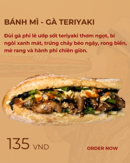 BÁNH MÌ - TOKYO BLAZE