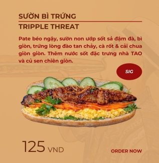 SƯỜN BÌ TRỨNG | TRIPPLE THREAT