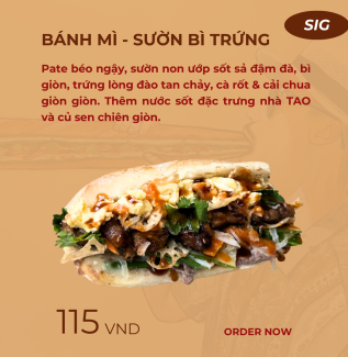 BÁNH MÌ -  TRIPPLE THREAT 