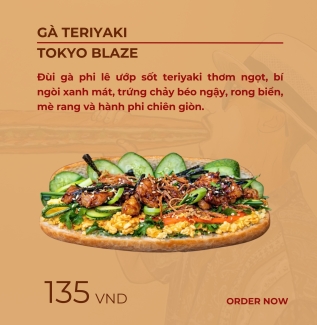 GÀ TERIYAKI | TOKYO BLAZE