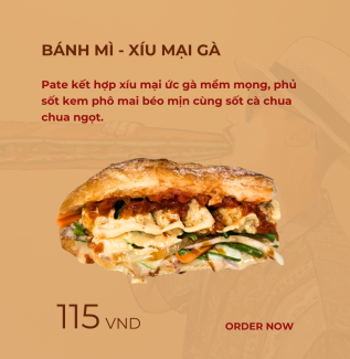BÁNH MÌ - JUICY BOMB