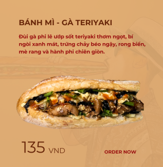 BÁNH MÌ - TOKYO BLAZE