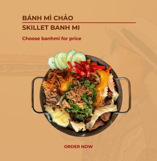 BÁNH MÌ CHẢO | SKILLET BANH MI